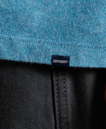 Superdry T-shirt i blå