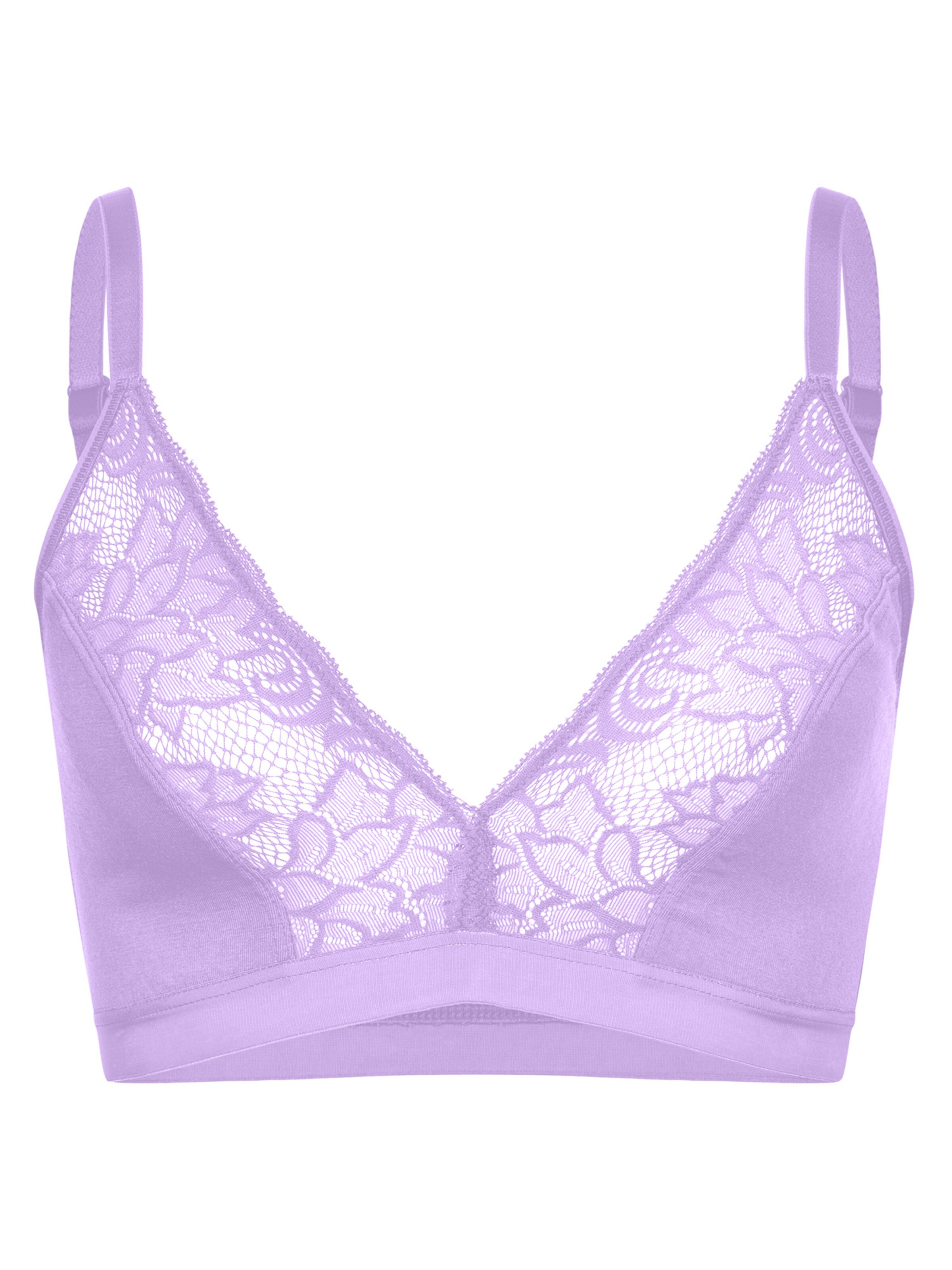 Erlich Textil - Soutien Bustier Soutien 'Alisa' em rosa: frente