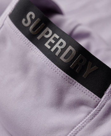 Superdry Sweatshirt 'Code Tech' in Lila