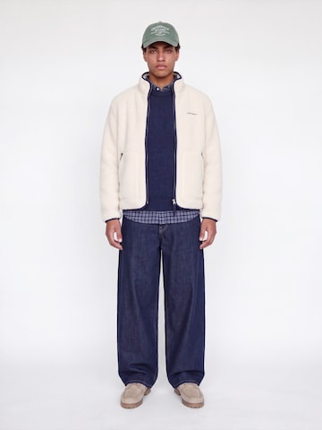 Veste en polaire 'JWHNORREBRO' JACK & JONES en blanc