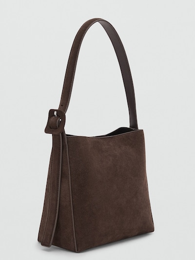 MANGO Schultertasche 'IGOR' in braun, Produktansicht