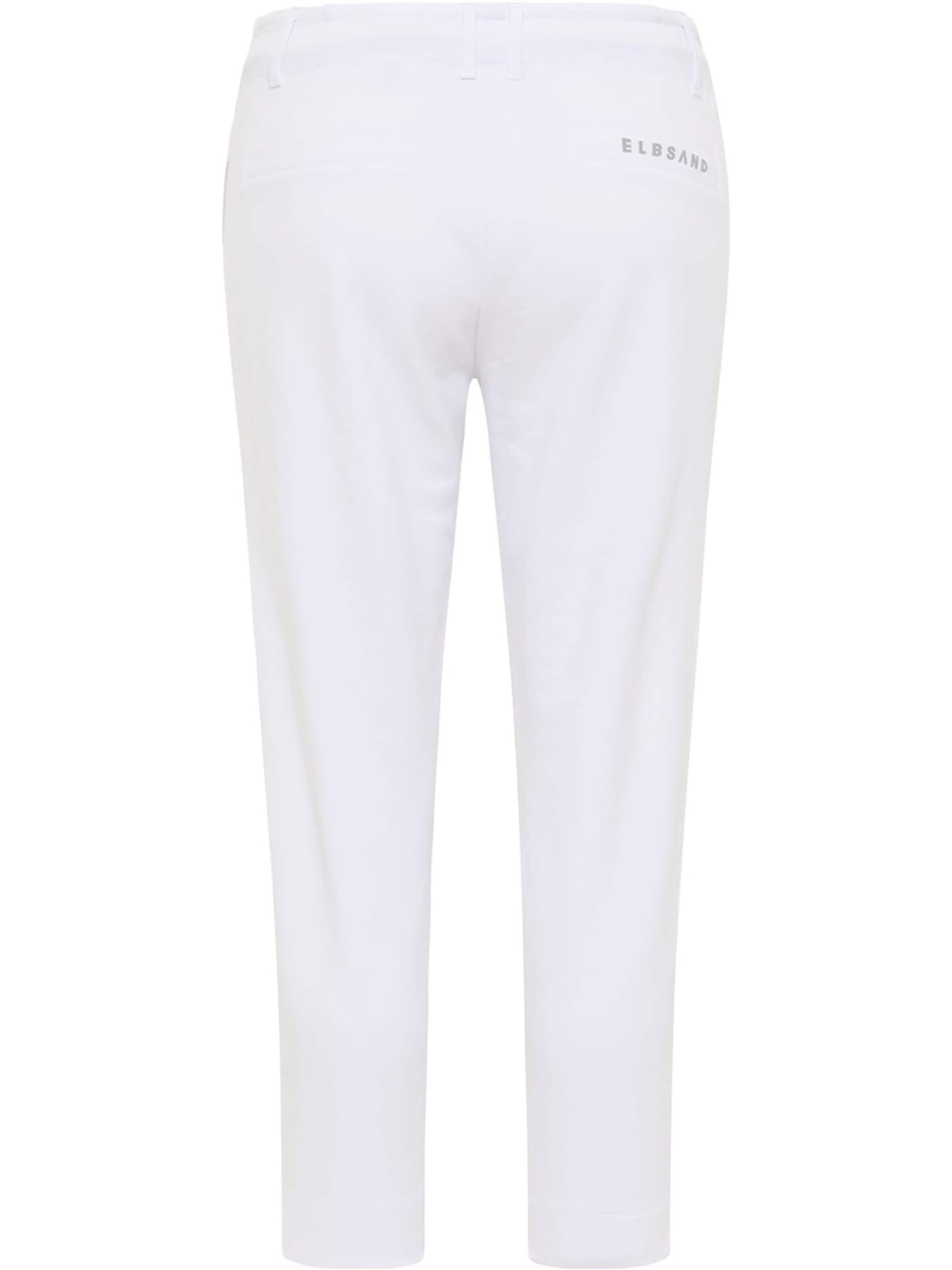 Regular Pantalon 'Ivalo' Elbsand en blanc