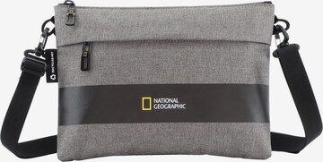 National Geographic Crossbody Bag in Grey: front