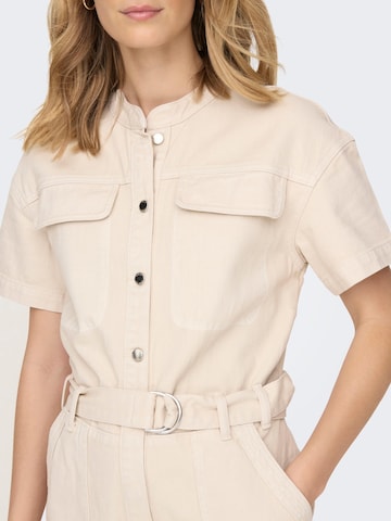 ONLY Jumpsuit 'ANGIE' i beige