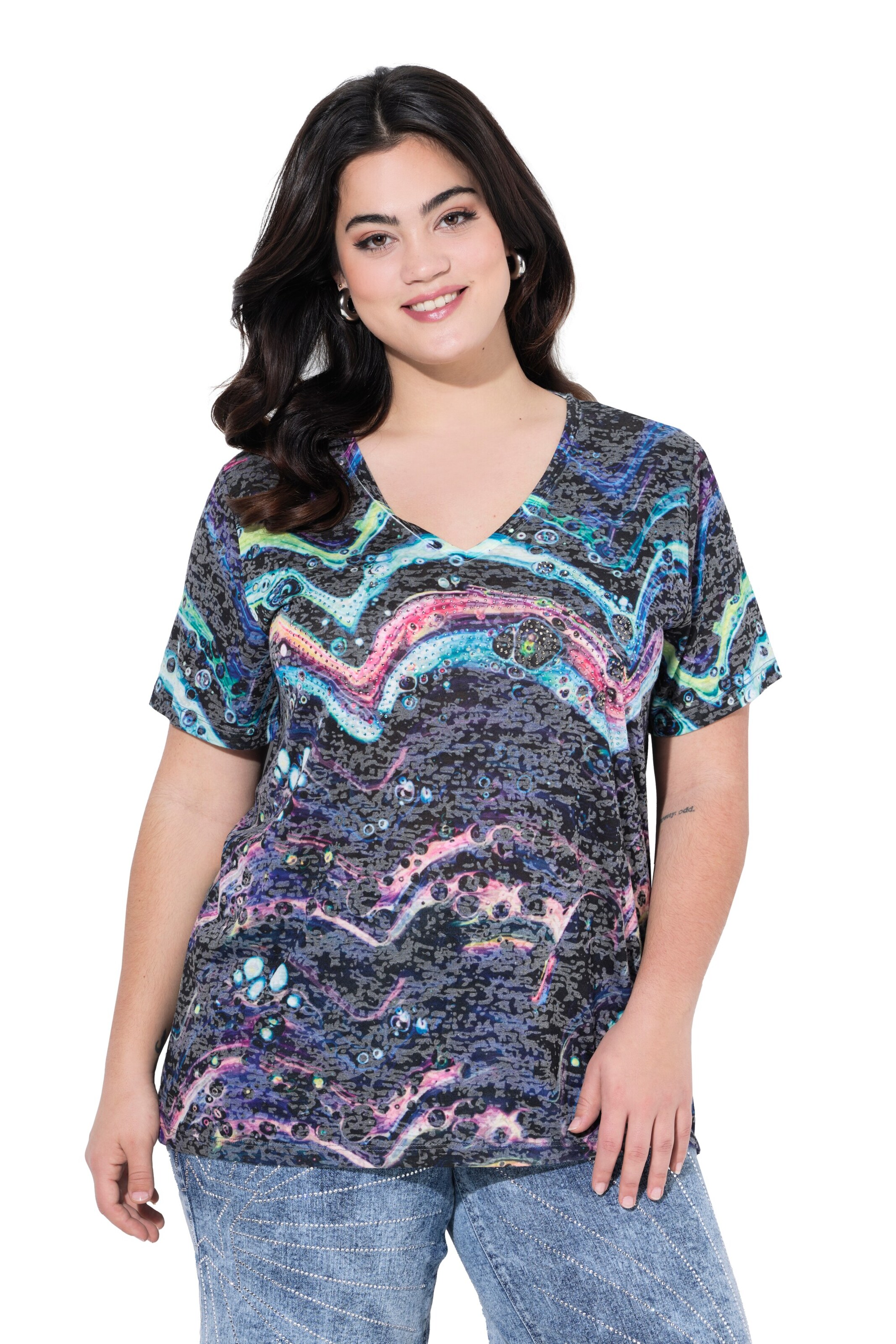 Angel of Style Shirt in Blau: Vorderseite