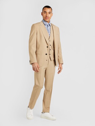 HUGO - regular Traje 'Arti/Hesten' en beige