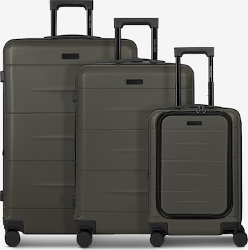 Ensemble de bagages POLICE en vert : devant