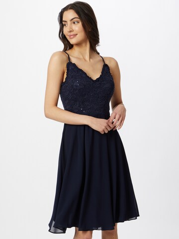 mėlyna Skirt & Stiletto Kokteilinė suknelė: priekis