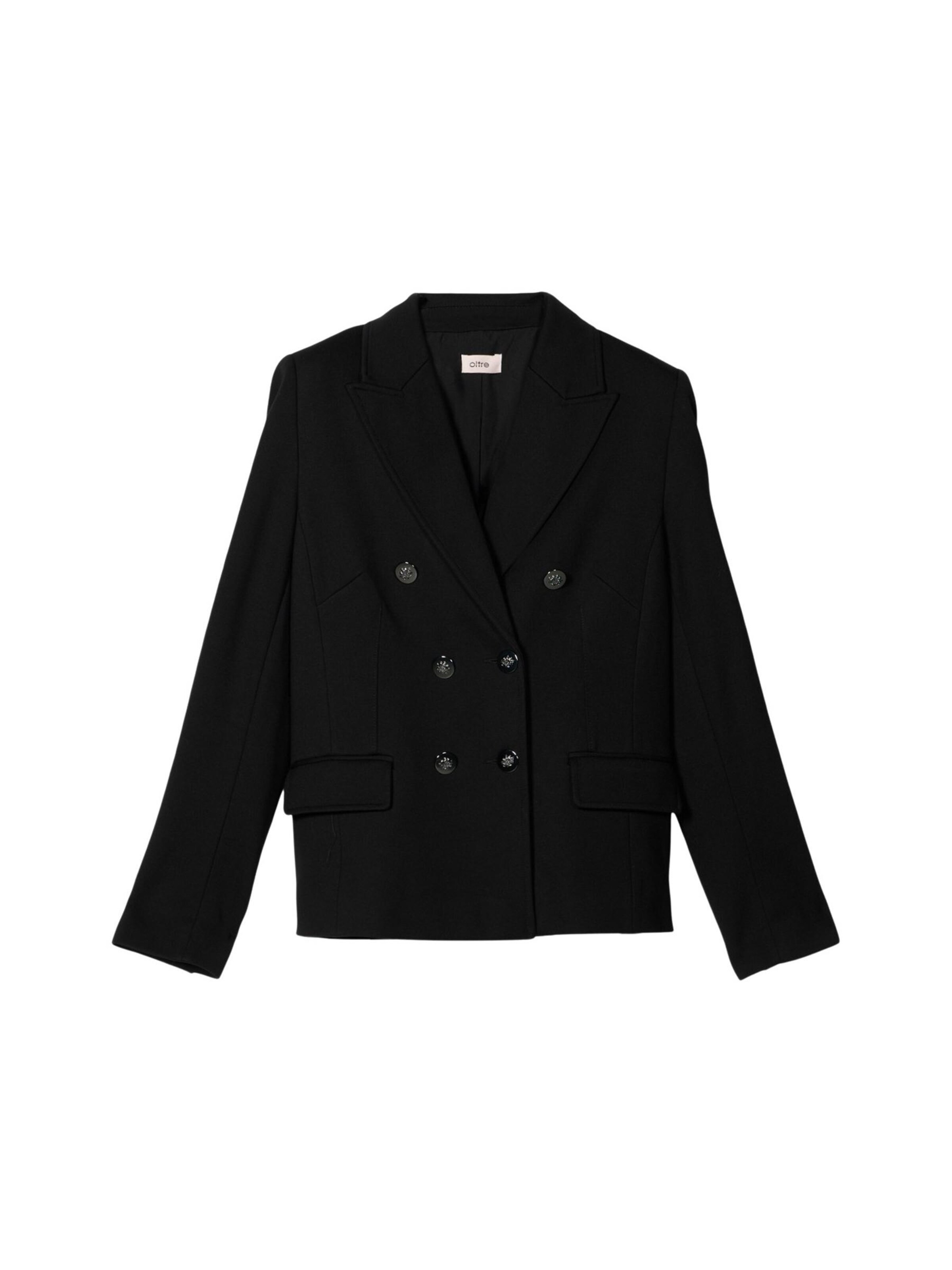 Blazer oltre en noir : devant