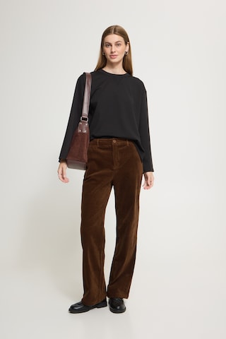 Loosefit Pantalon ICHI en marron