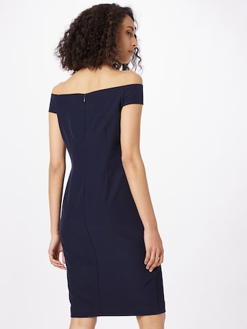 Lauren Ralph Lauren Cocktailjurk 'SARAN' in Blauw