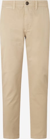 Pepe Jeans Slim fit Chino Pants ' CHARLY ' in Beige: front