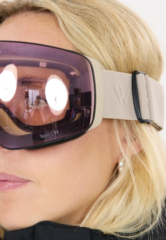 Whistler Skibrille 'Morzine Topaz V' in Beige