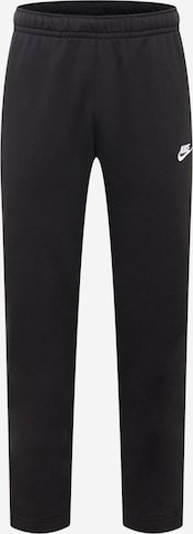 Nike Sportswear Trousers in Black: front