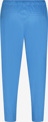Betty & Co Regular Casual-Hose mit elastischem Bund in Blau