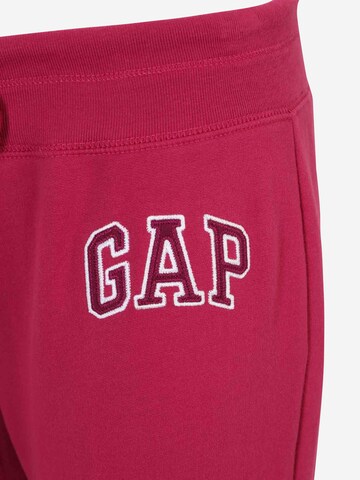 Gap Tall Tapered Broek in Rood