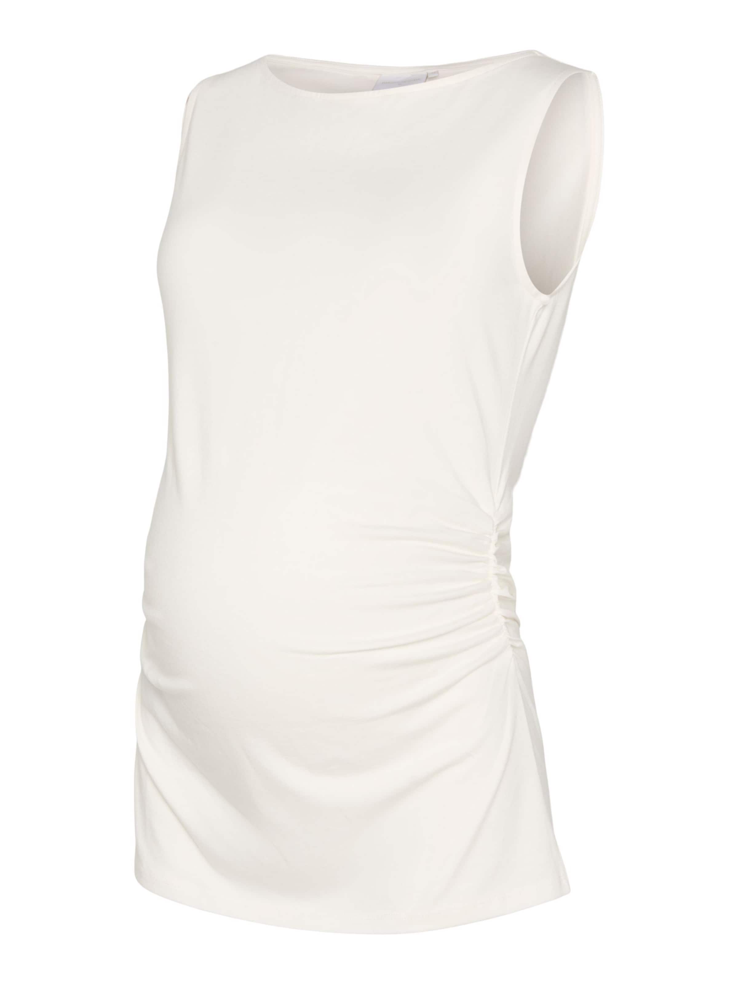 MAMALICIOUS - Top 'AMELIA' en blanco: frente