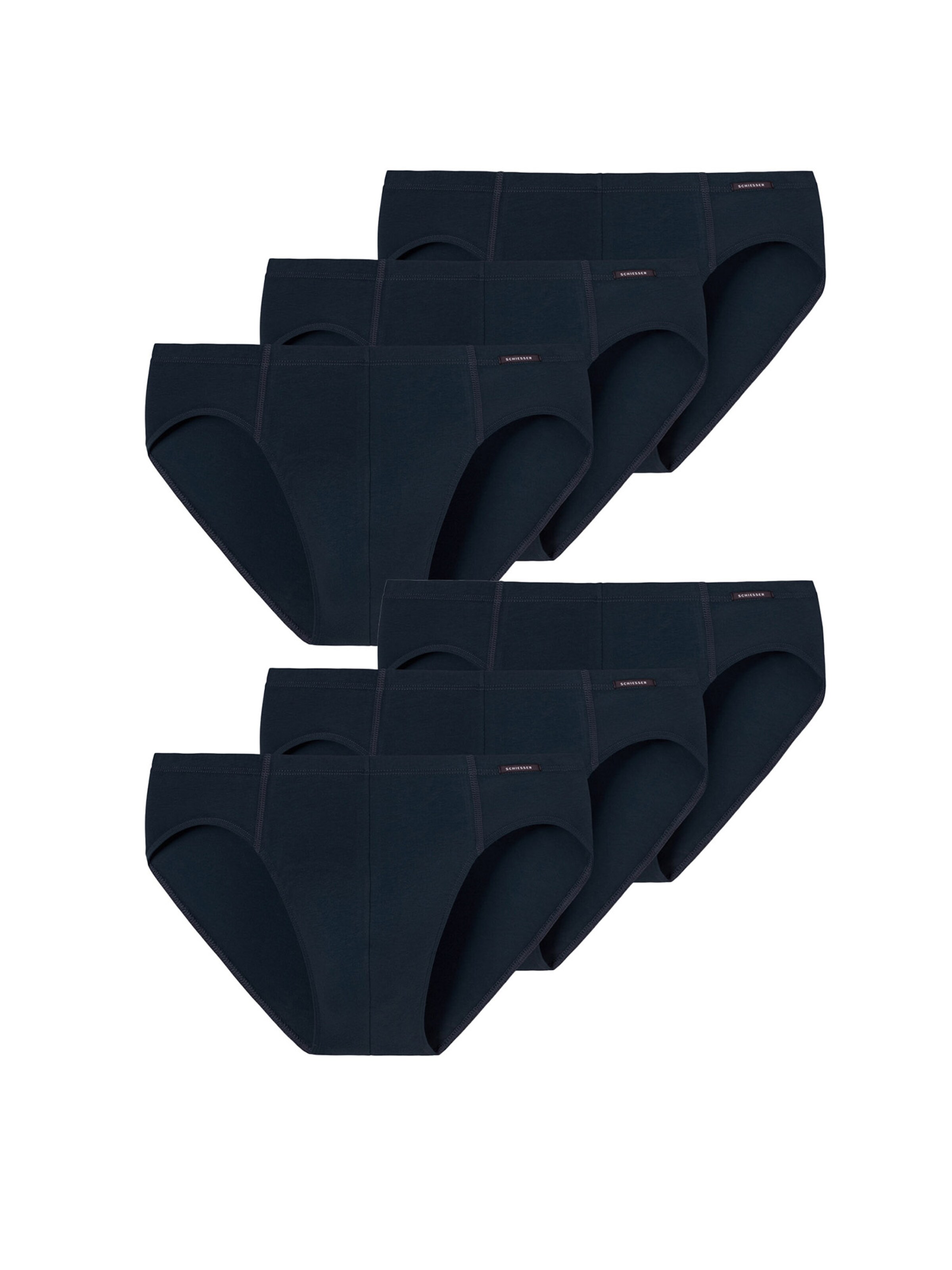 SCHIESSER Minislip ' Essentials ' in Blau: Vorderseite