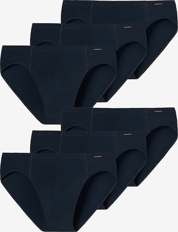 Slip ' Essentials ' SCHIESSER en bleu : devant