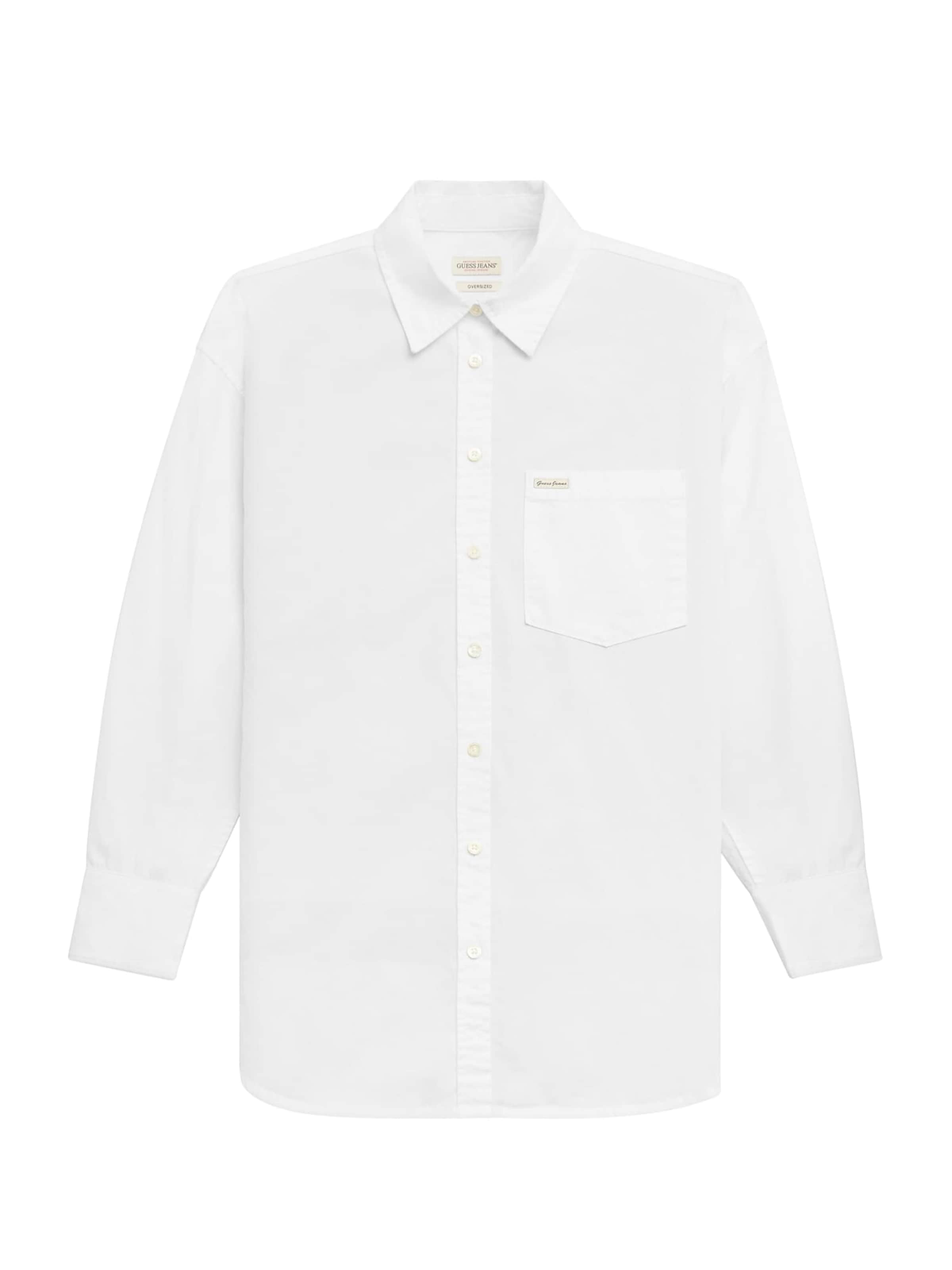 GUESS JEANS Bluzka w kolorze białym, Podgląd produktu