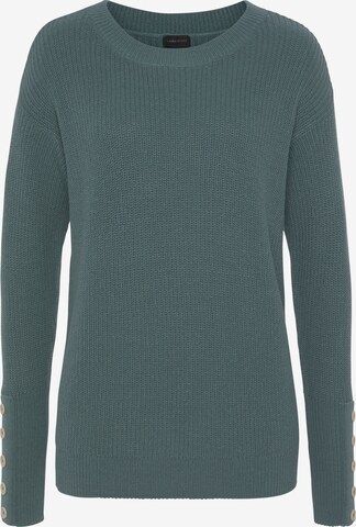 LAURA SCOTT Sweater in Green: front