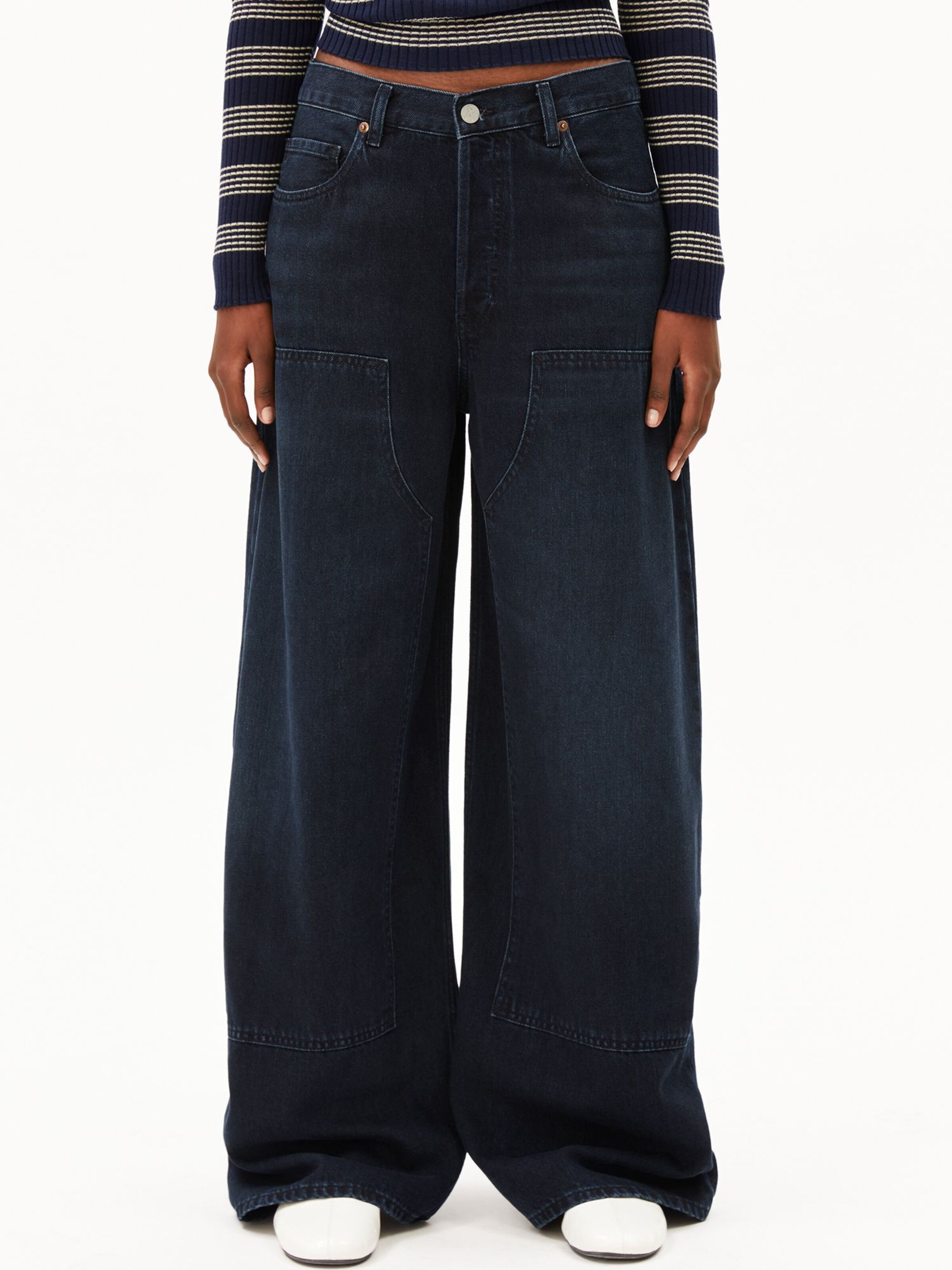 ARMEDANGELS Loosefit Jeans 'AALTHEA' in Blau: Vorderseite