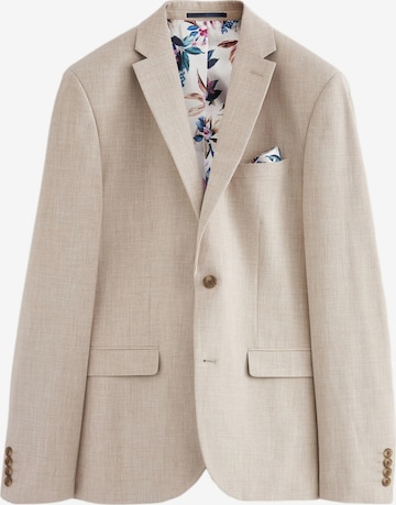 Next Slim Fit Pikkutakki 'Motion' värissä harmaa: etupuoli