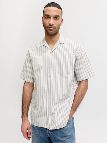 R.D.D. ROYAL DENIM DIVISION - Ajuste confortable Camisa 'Popelin' en blanco