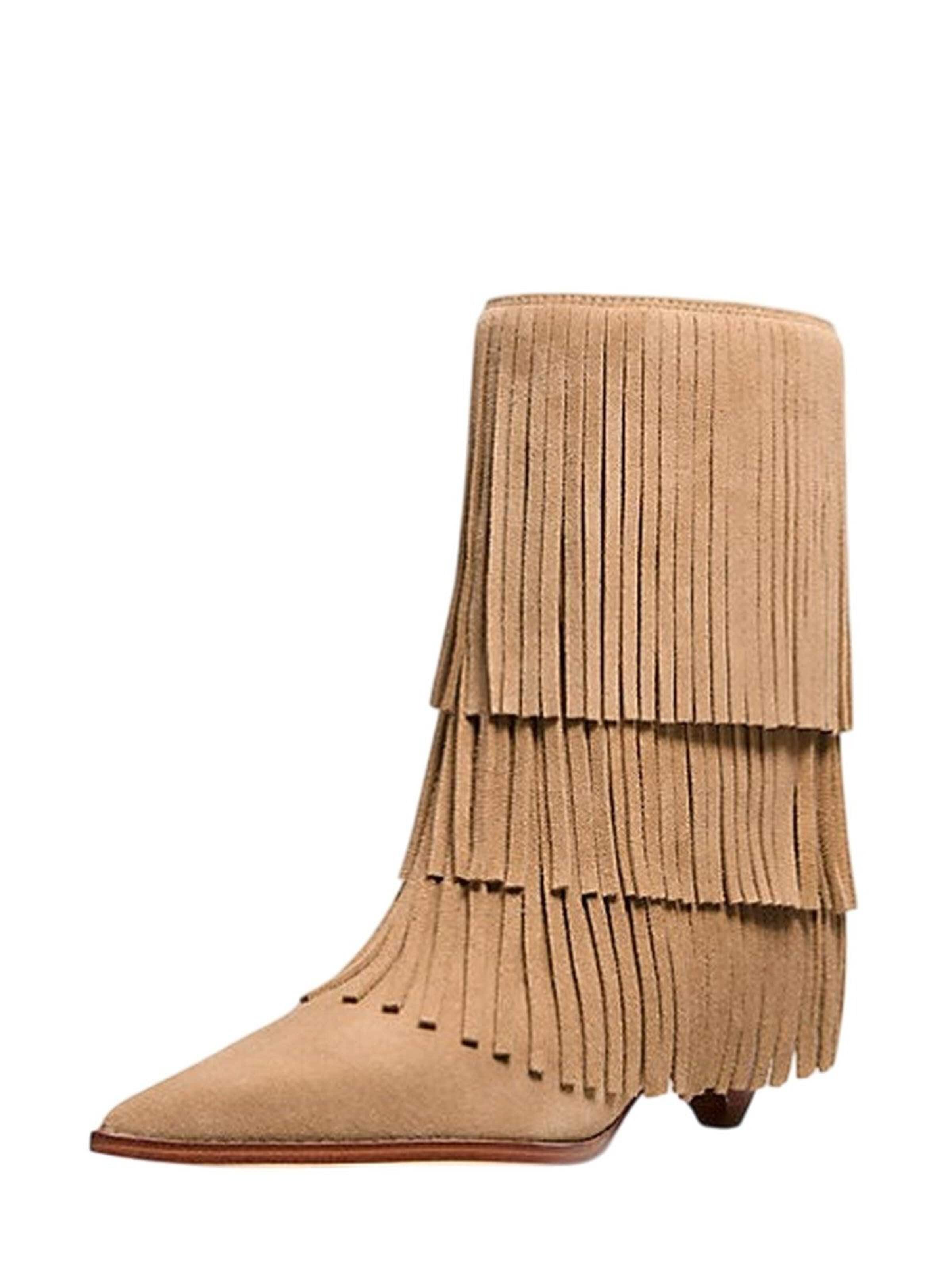 Michael Kors - Botas en beige: frente