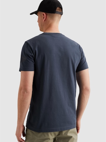 Maglietta 'T-shirt with artwork on the chest pocket' di PME Legend in blu