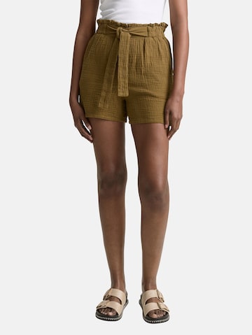 TOM TAILOR DENIM Slim fit Pants in Green: front