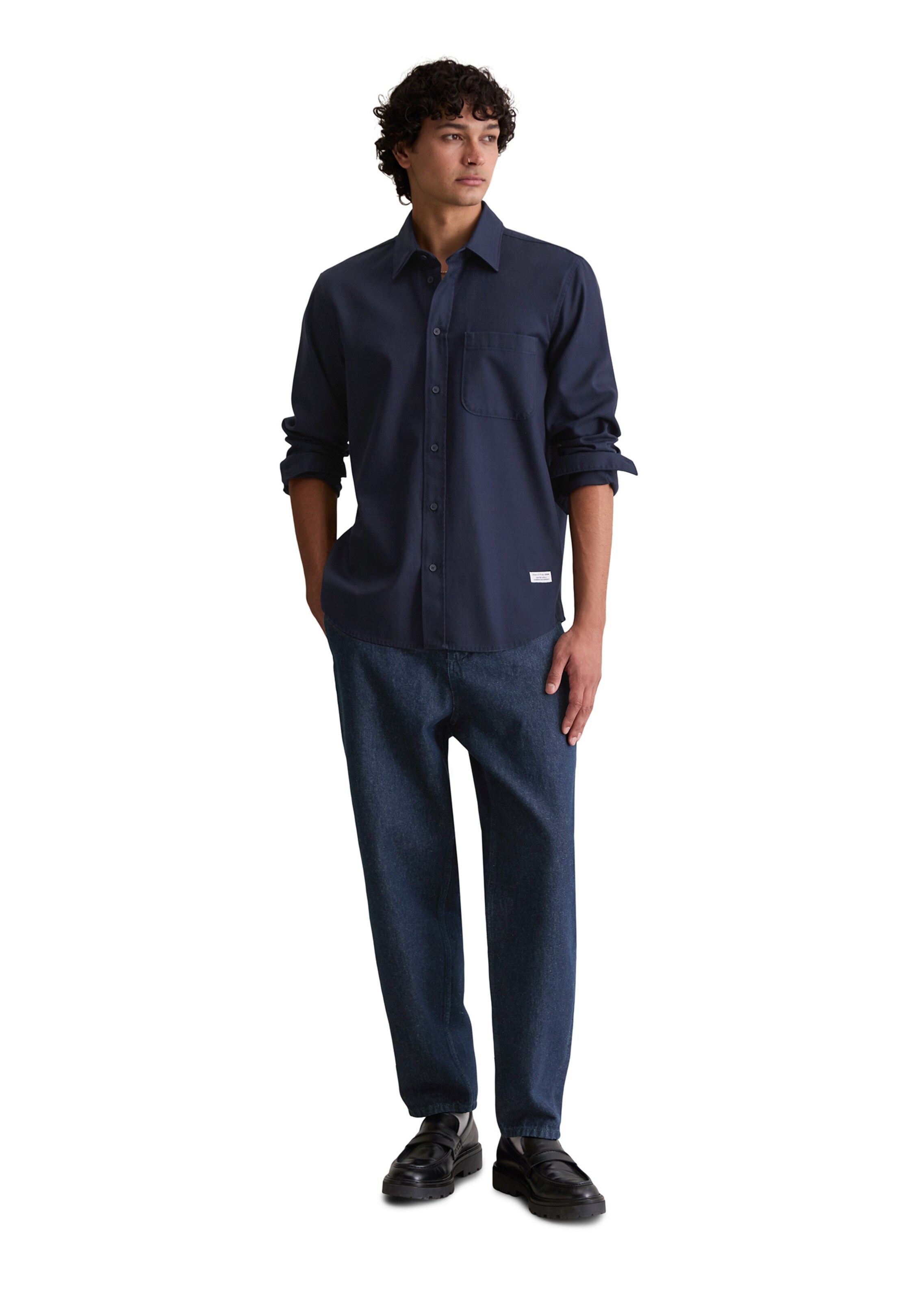 Marc O'Polo DENIM Regular fit Overhemd in Blauw