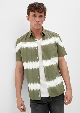 s.Oliver Regular fit Button Up Shirt in Green: front