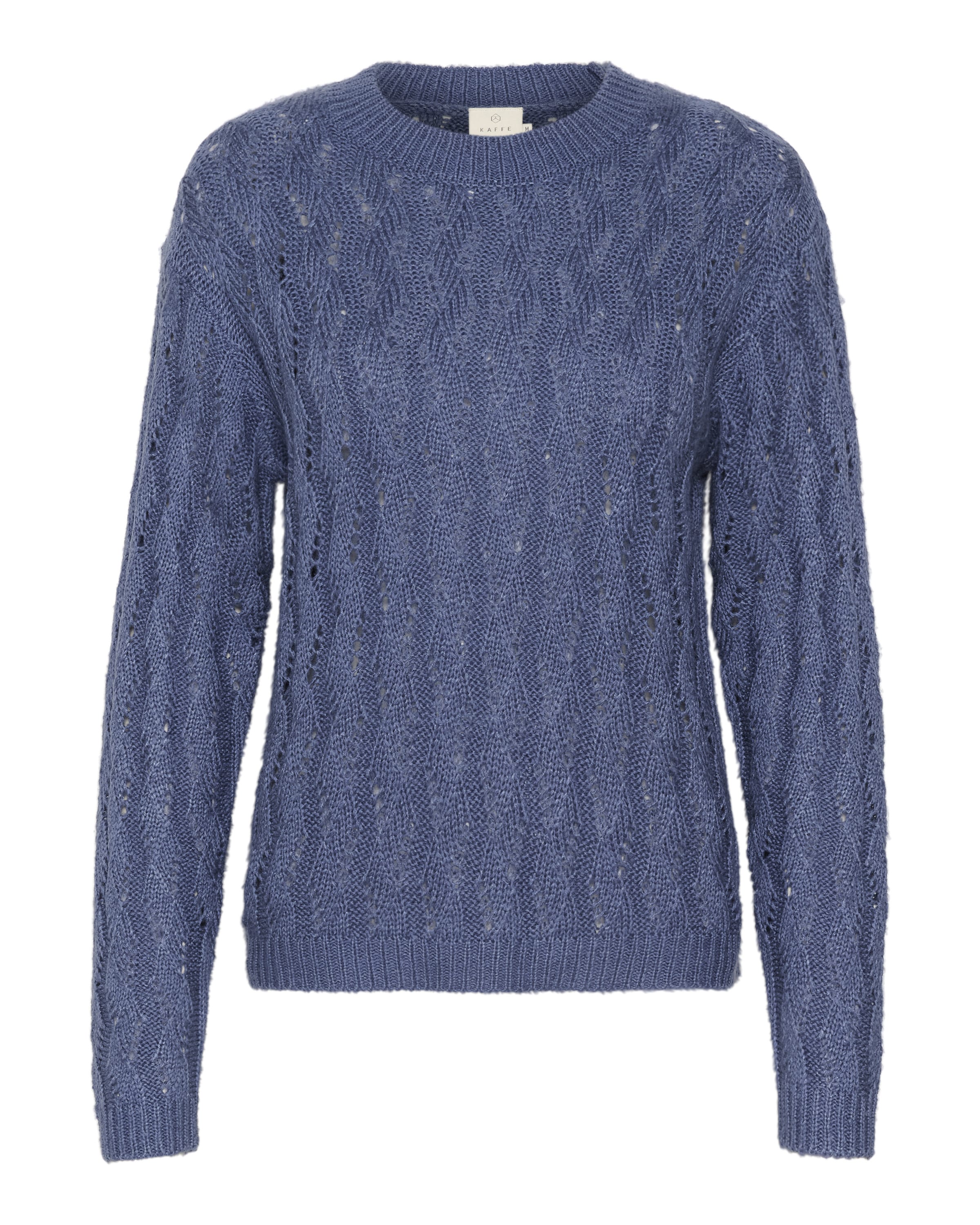 Kaffe Sveter 'Lena' - Modrá: predná strana