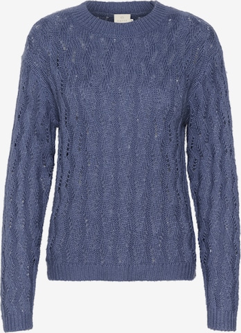 Pull-over 'Lena' Kaffe en bleu : devant