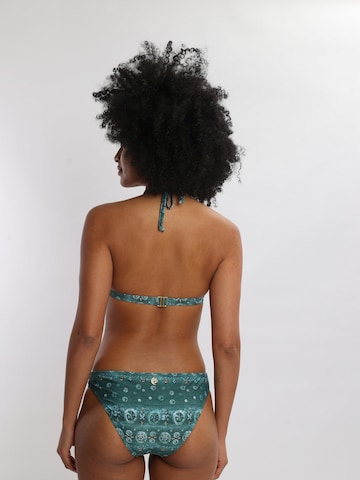 OLYMPIA Triangel Bikinitop in Blau