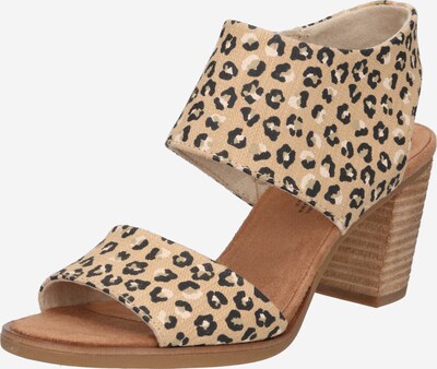 TOMS Sandaal 'MAJORCA CUTOUT' beež / must / valge, Tootevaade