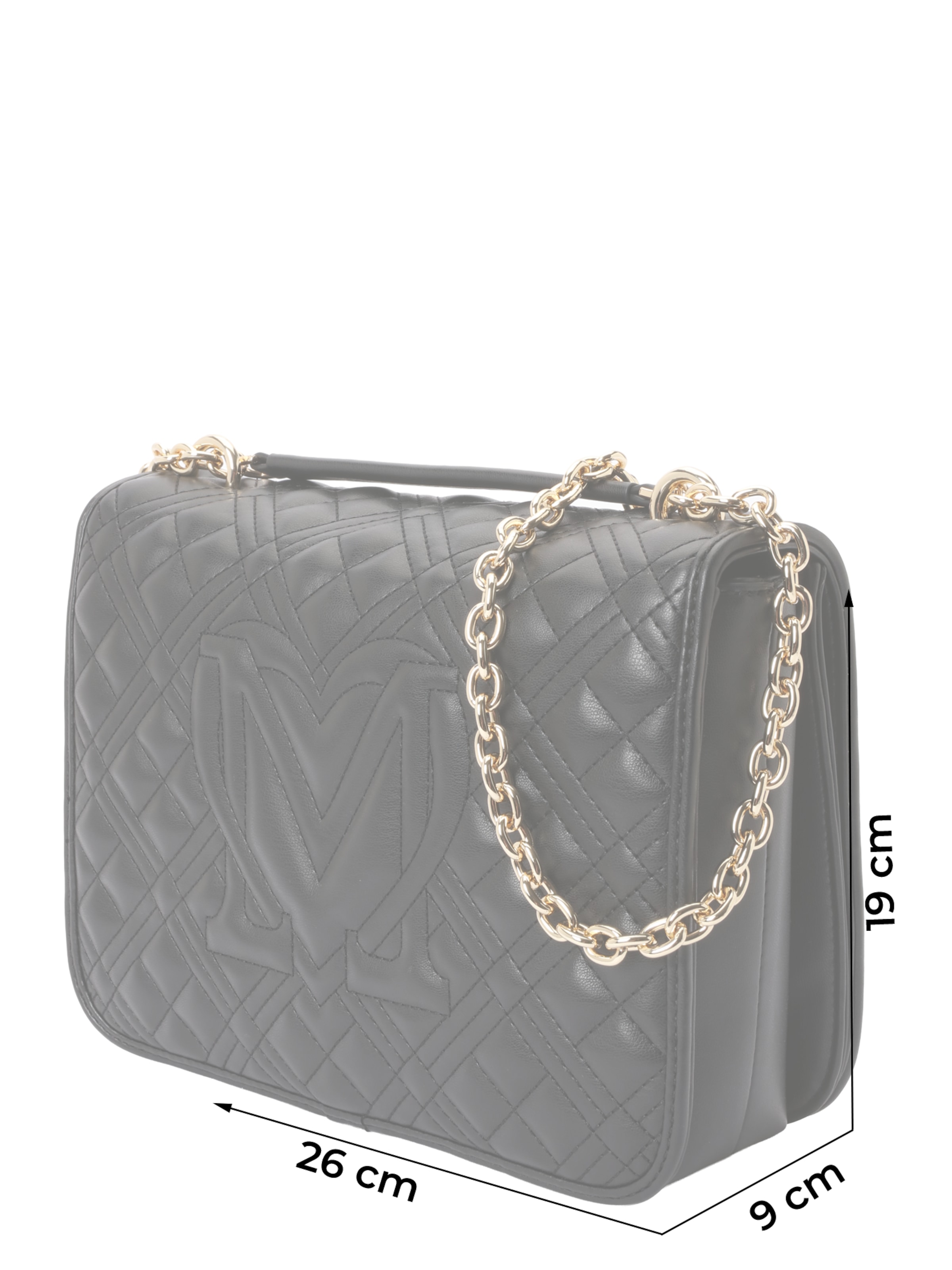 juoda Love Moschino Rankinė ant peties