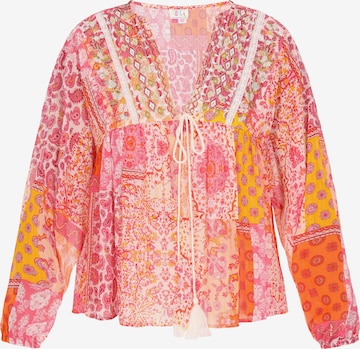 IZIABluza 'Boho' - narančasta boja: prednji dio