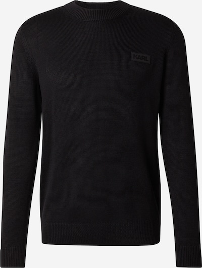 Karl Lagerfeld Pull-over en S en noir, Vue avec produit