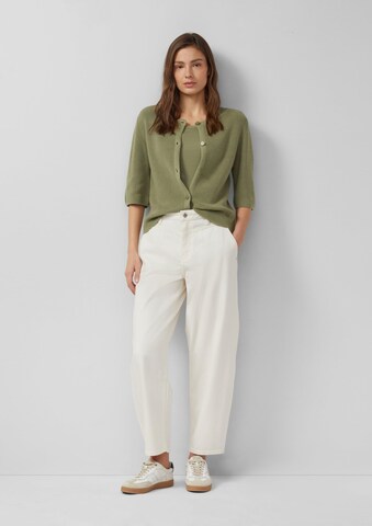 s.Oliver Red Label Plus Gebreid vest in Groen