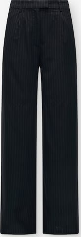 Lollys Laundry Wide Leg Hose 'Tyler' in Blau: Vorderseite