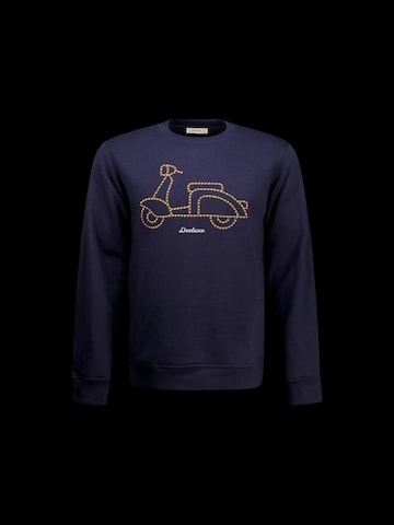 Deeluxe Sweatshirt in Blauw: voorkant