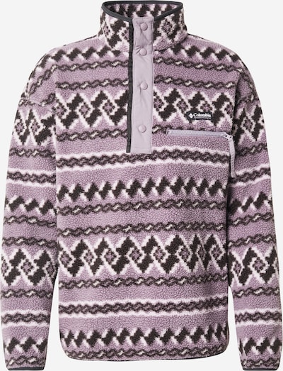 COLUMBIA Sportski pulover 'Helvetia™ II' u patlidžan / sivkasto ljubičasta (mauve) / bijela, Pregled proizvoda