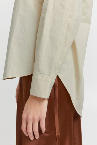 Camicia da donna 'Stormie' di ICHI in beige