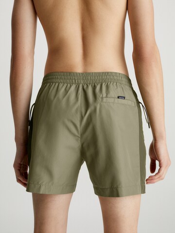 Calvin Klein Swimwear Board Shorts in Green