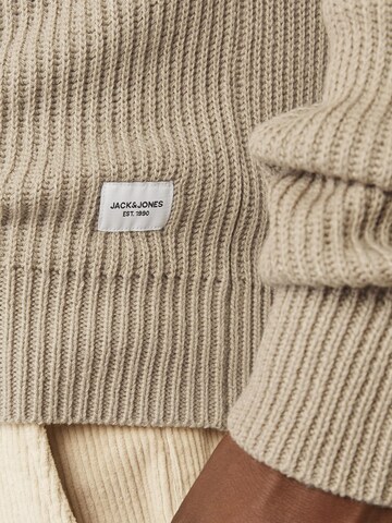 JACK & JONES Sweater in Beige