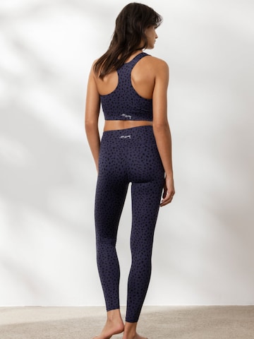 Bustier Soutien-gorge de sport 'Racerback' Hey Honey en bleu