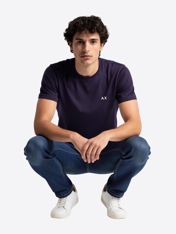 Maglietta 'XM001568U0009' di ARMANI EXCHANGE in blu: frontale