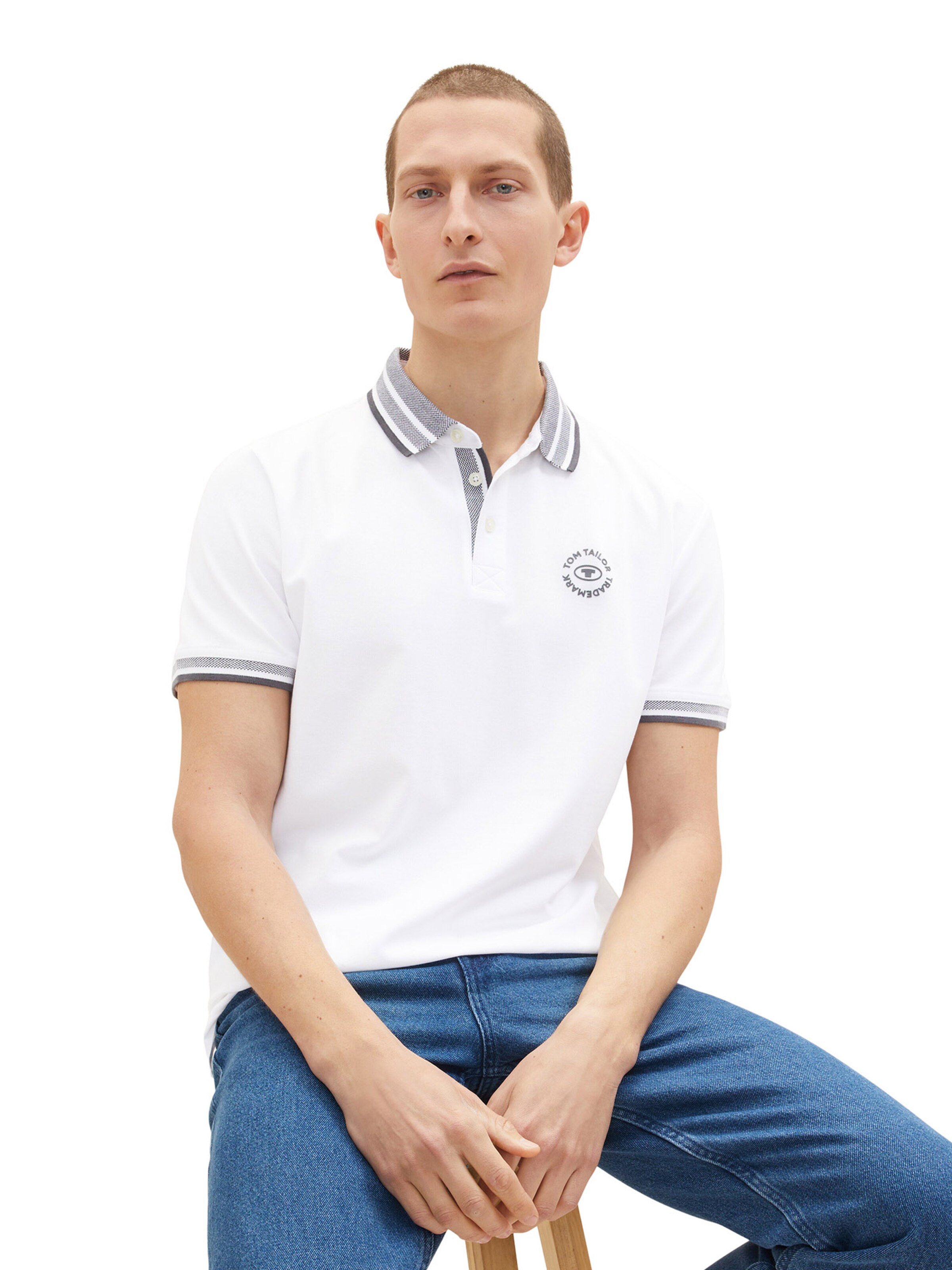 Maglietta di TOM TAILOR in bianco